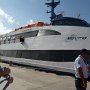 this is the ferry we took from Cozumel to Playa Del Carmen, now if you want to get sea sick, this is the one to take.  I was OK.